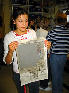 Výroba recyklovaného papíru