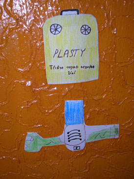 Plakáty ke třídění odpadů